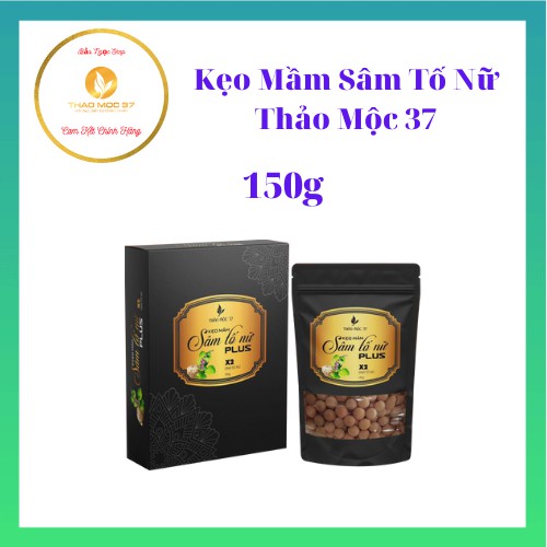 5 Hộp Kẹo Mầm Sâm Tố Nữ thảo Mộc 37 Tăng vòng 1