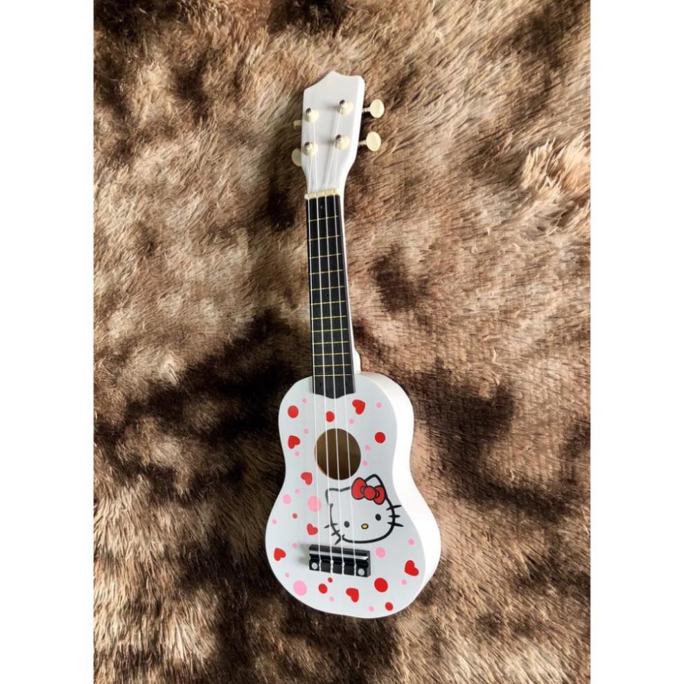 Trợ Ship 70k | Đàn Ukulele hoạt hình Soprano | Size 21 | TẶNG KÈM FULL PHỤ KIỆN | Bảo hành 12 tháng