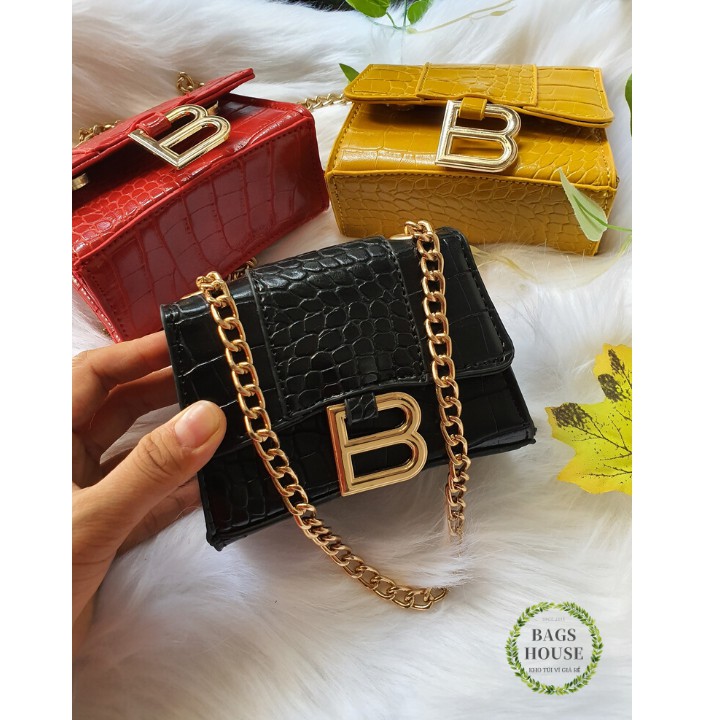 Túi mini chữ B túi balen mini ulzzang siêu xinh CHUBMINI199k sale còn 119k BMINI02