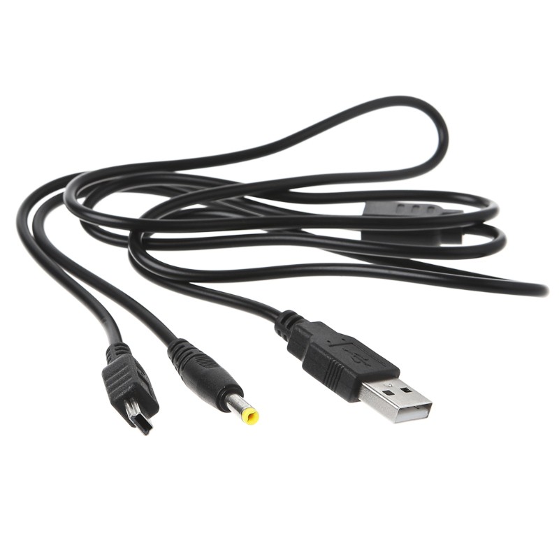 Dây Cáp Sạc Usb 2 Trong 1 Chuyên Dụng Cho Psp 2000 3000