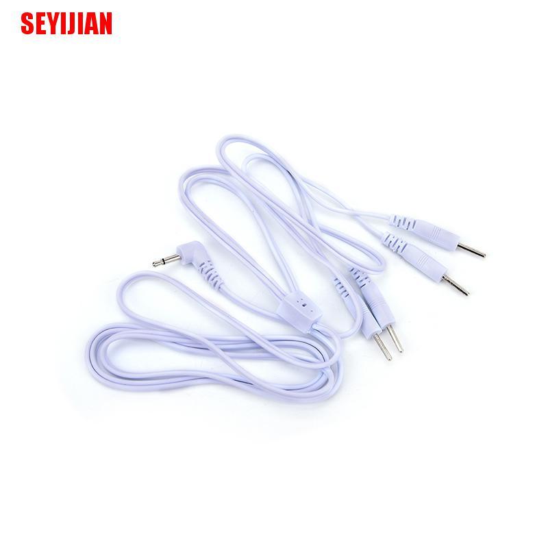 Dây Dẫn Điện Cực Cho Máy Massage Tens Massage Kết Nối 2.5Mm Kèm 4 Đầu Nối