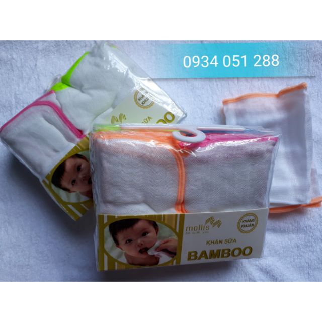 Khăn sữa cao cấp kháng khuẩn cho con yeu mollis_bamboo