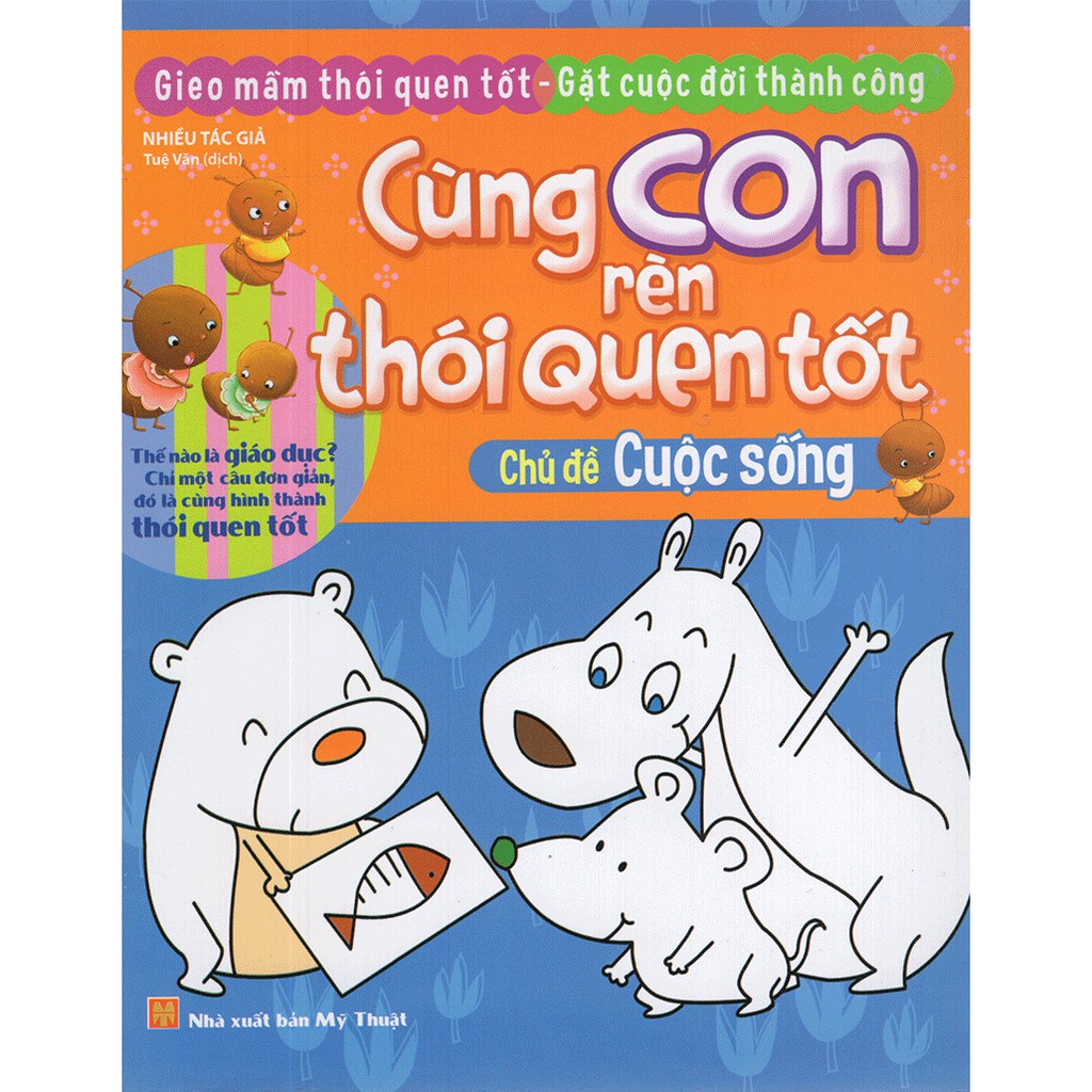 Sách: Cùng con rèn thói quen tốt - Cuộc Sống - TSTN