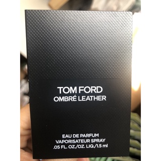 Vial chính hãng nước hoa nam Ombre Leather dạng xịt EDP