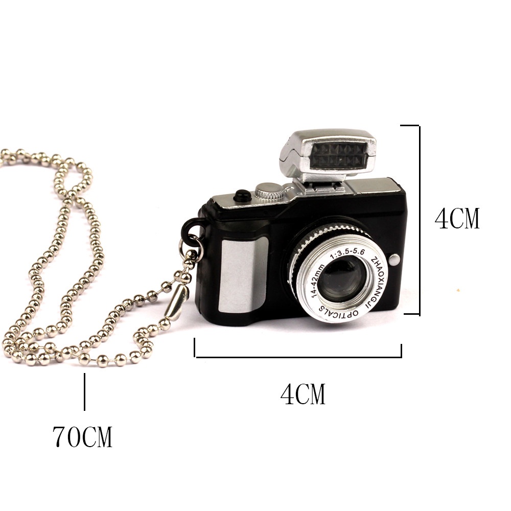 Vòng cổ Mặt Hình Máy Ảnh Có Đèn LED Phát Sáng Độc Đáo Cá Tính