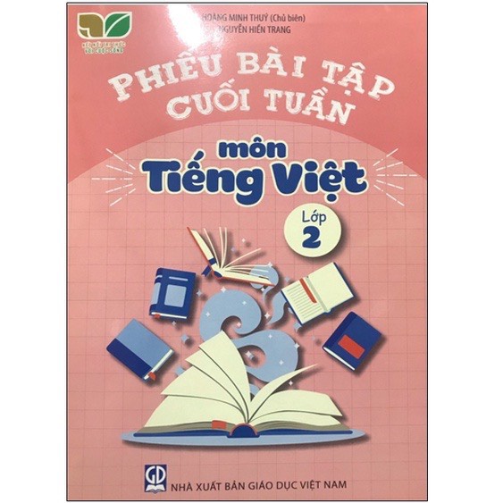 Sách - Combo Phiếu bài tập cuối tuần môn Toán - Tiếng Việt lớp 2 (Kết nối tri thức)