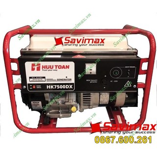 Máy phát điện Hữu Toàn HK7500DX - 6.6 KVA