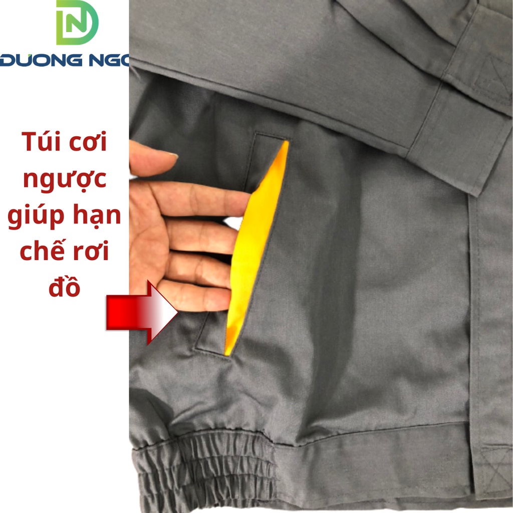 [PR04]Quần Áo Bảo Hộ Lao Động Vải PangRim Hàn Quốc+Đồng Phục Dành Cho Kỹ Sư, Kỹ Thuật