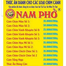 Cám Chim Nam Phở Tổng Hợp 500g - Cám Chim Tổng Hợp dành cho mọi loại chim