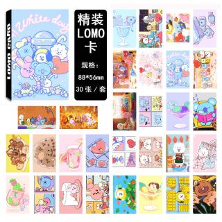 Set 30 ảnh thẻ lomo bt21 siêu kute