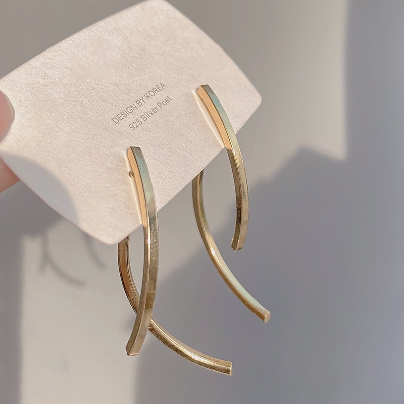 Bông Tai Dáng Dài Bằng Kim Loại Cao Cấp Thời Trang Mùa Hè Hàn Quốc 2022