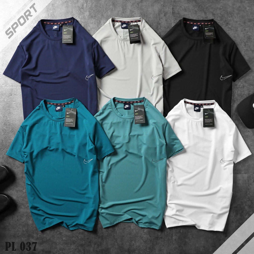 Áo thun thể thao, áo thun tập gym chất vải dệt kim chu kì siêu mịn mát, thấm hút tốt N1786