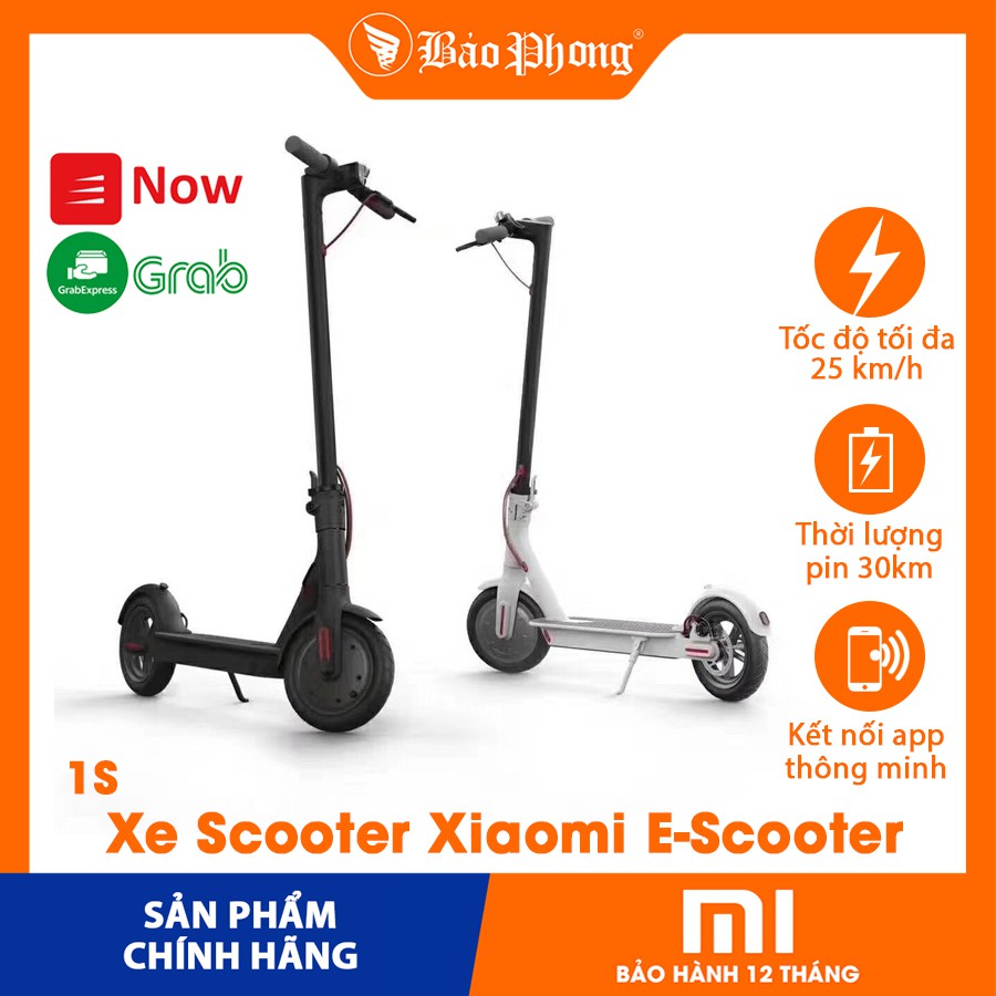 Xe Scooter Xiaomi E-Scooter 1S - Bảo hành 12 tháng