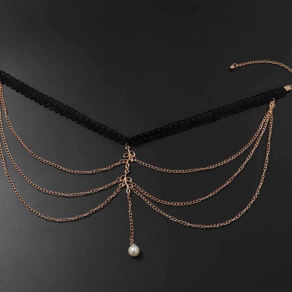 Dây Mắt Xích Đeo Đùi Nhiều Lớp Phong Cách Bohemia Gợi Cảm Cho Nữ