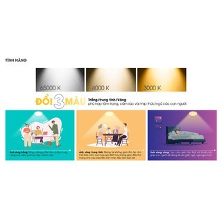 Đèn LED Downlight âm trần smart wifi 9W Rạng Đông AT16L 110/9W.WF, Vỏ nhôm đúc