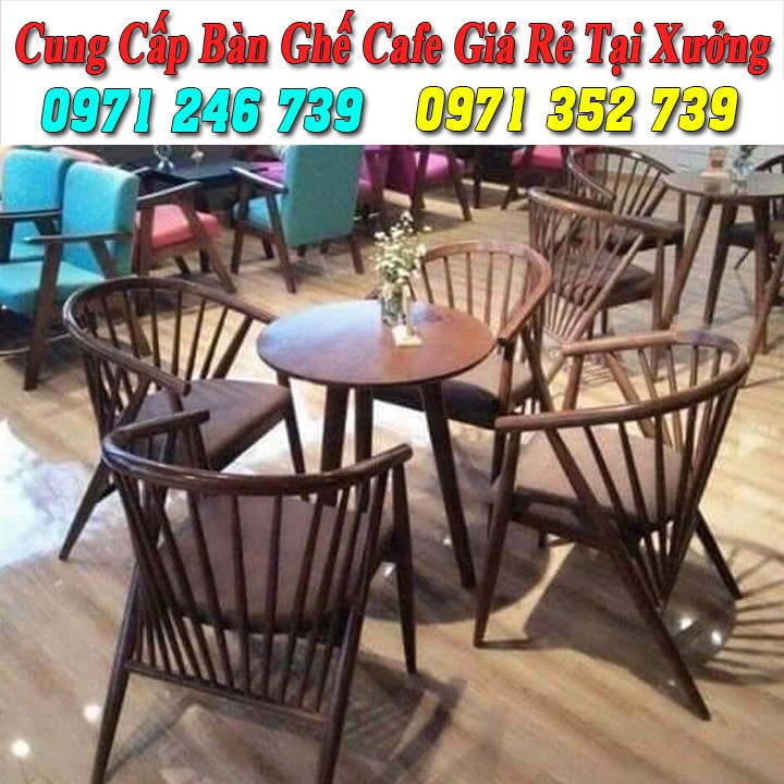 Bàn ghế cafe, bàn ghế quán ăn giá rẻ