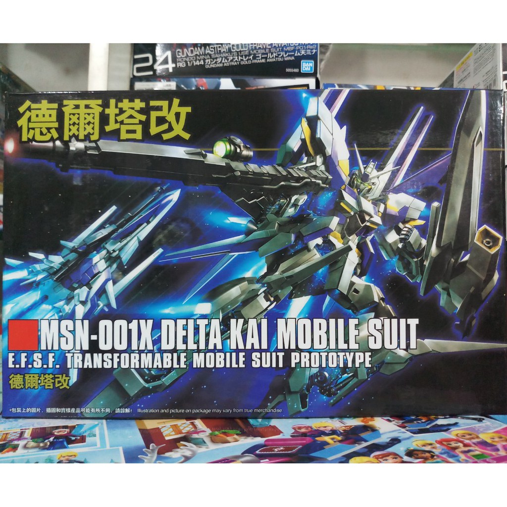 Mô Hình Lắp Ráp HG 1/144 Gundam Delta Kai (DABAN)