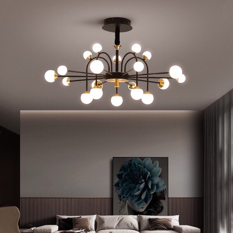 Đèn Thả 21 Bóng Trang Trí Nội Thất Hàng Chuẩn Đèn Led Tiết Kiệm Điện Năng