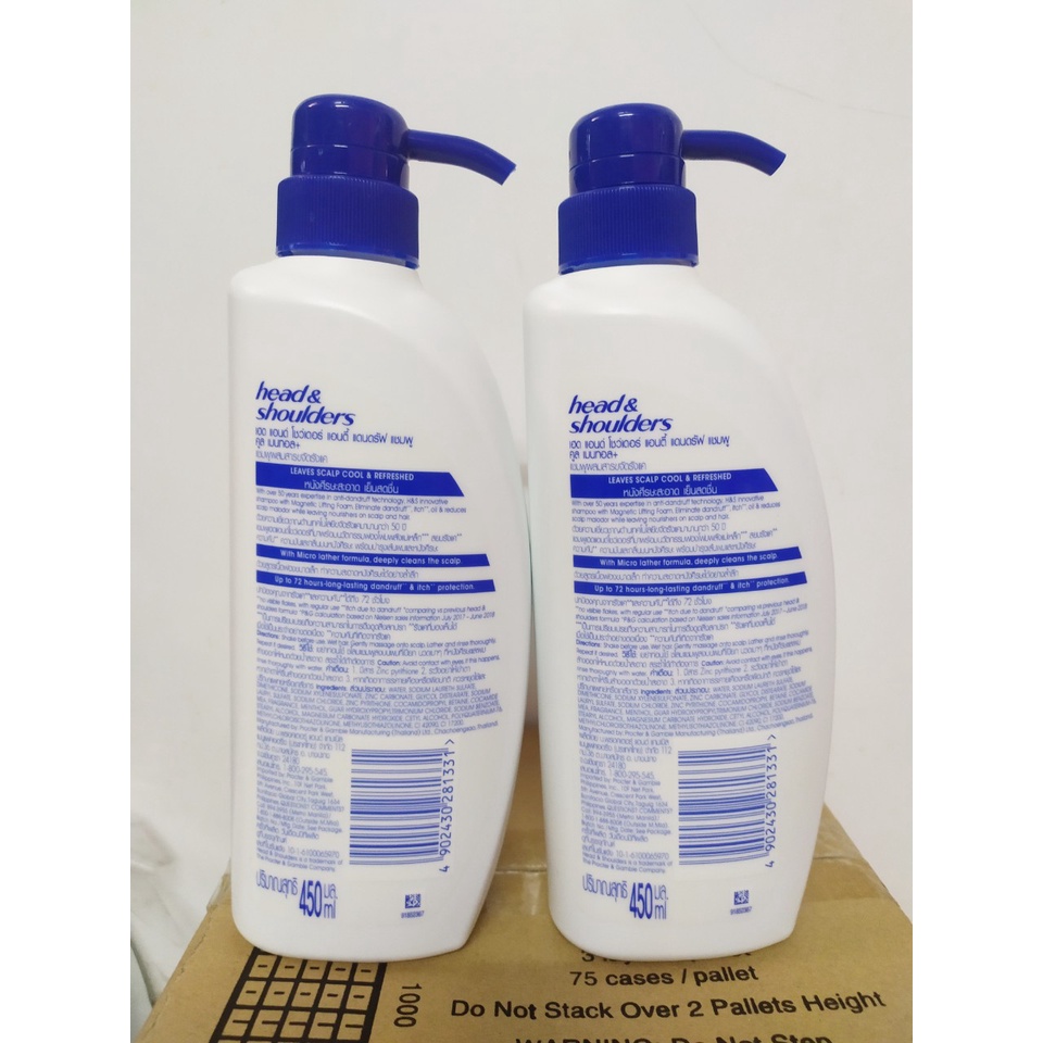 Dầu Gội Head & Shoulders 450ml Thái Lan