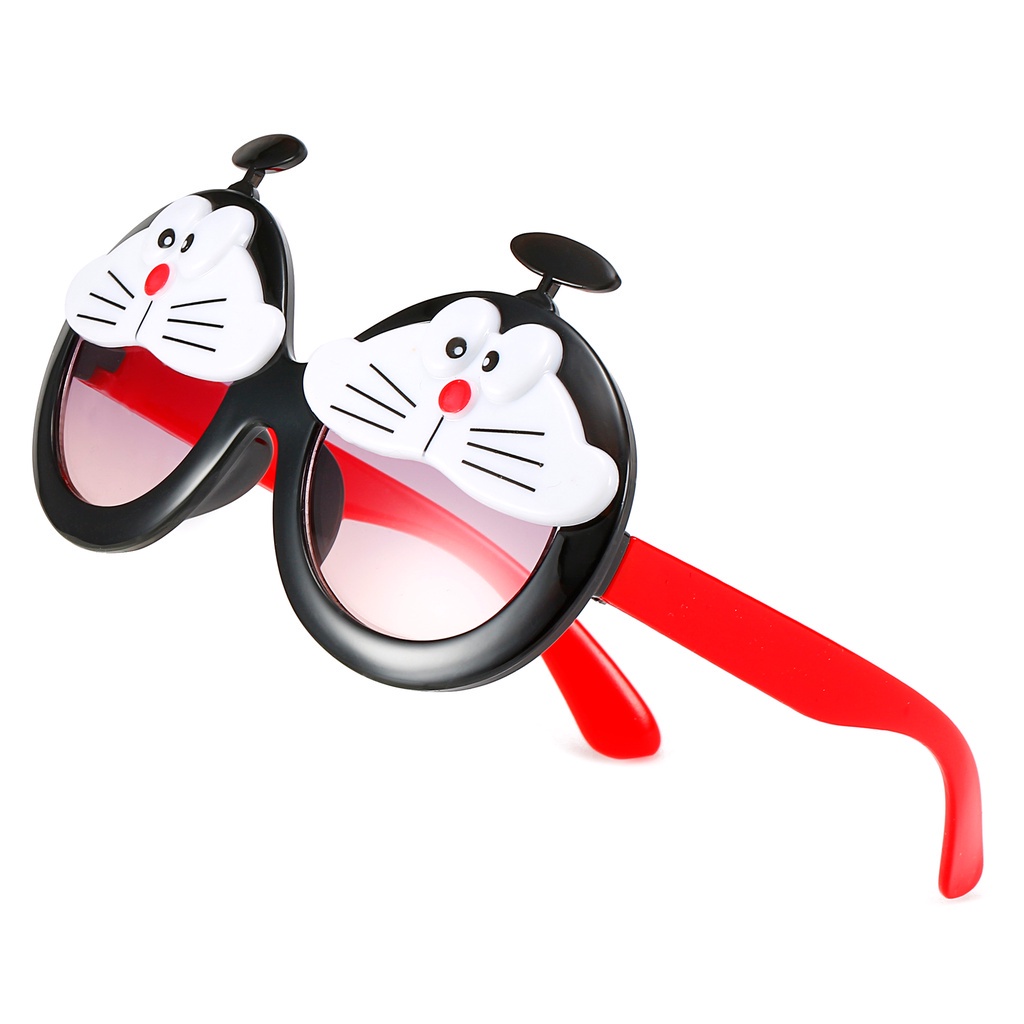 Kính mát chống tia UV400 hình mèo dễ thương cho bé