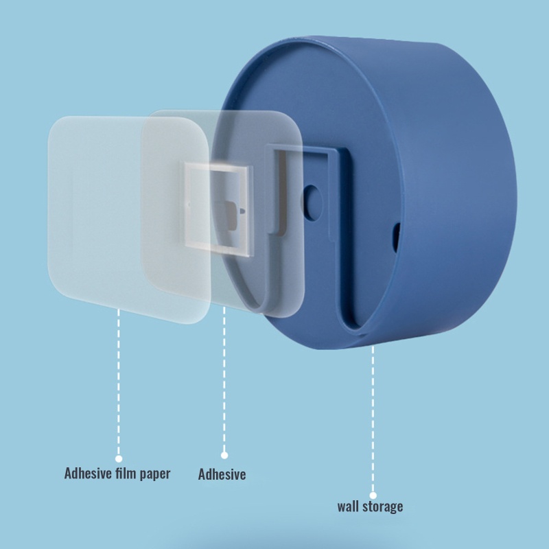 QQ Bàn Chải Vệ Sinh Toilet Bằng Silicon Kèm Giá Đỡ Tiện Dụng