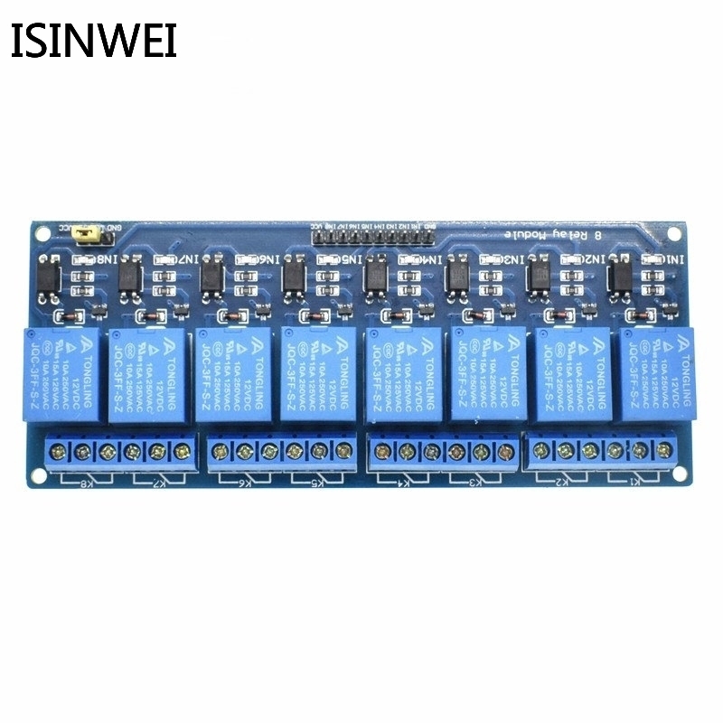 Module relay cách điện 8 kênh 12V