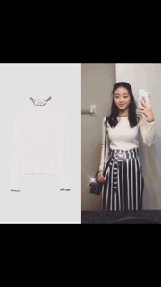 Áo len tăm zara xuất dư