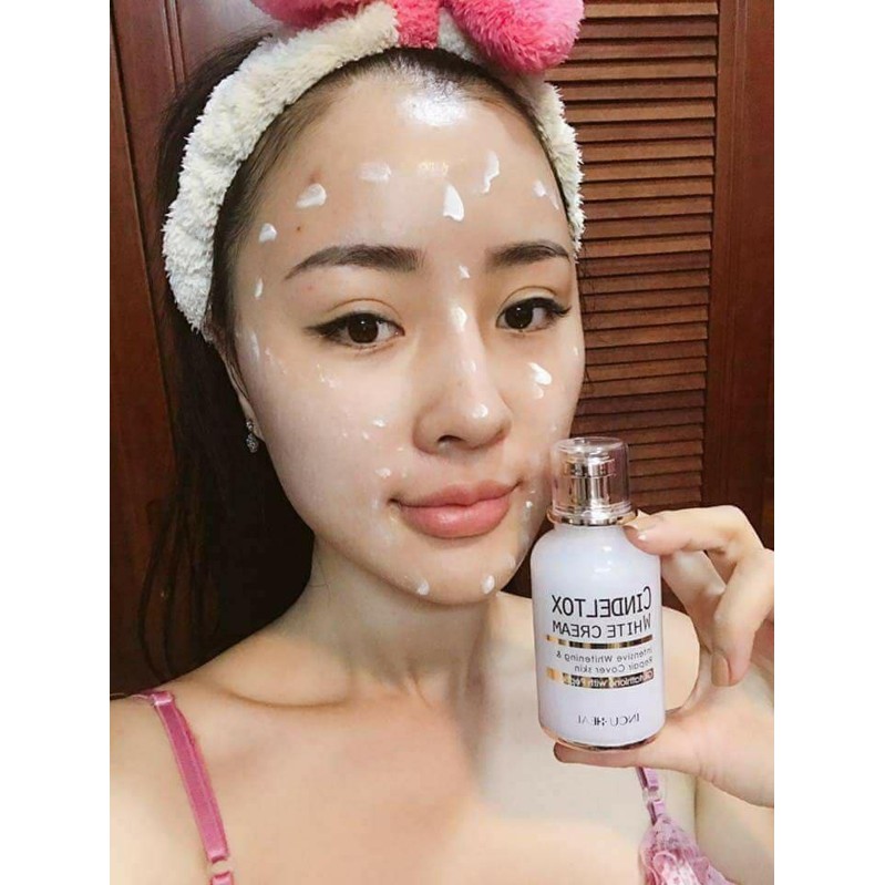 [GIÁ SỐC] COMBO 5 HỘP Kem Truyền trắng da Cindel tox White Cream Hàn Quốc 50ml (5 HỘP)