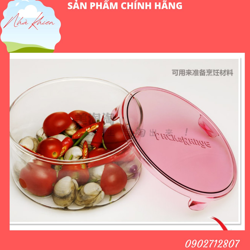 Hộp thủy tinh chịu nhiệt Iwaki 840ml (Tròn) THƯƠNG HIỆU NHẬT