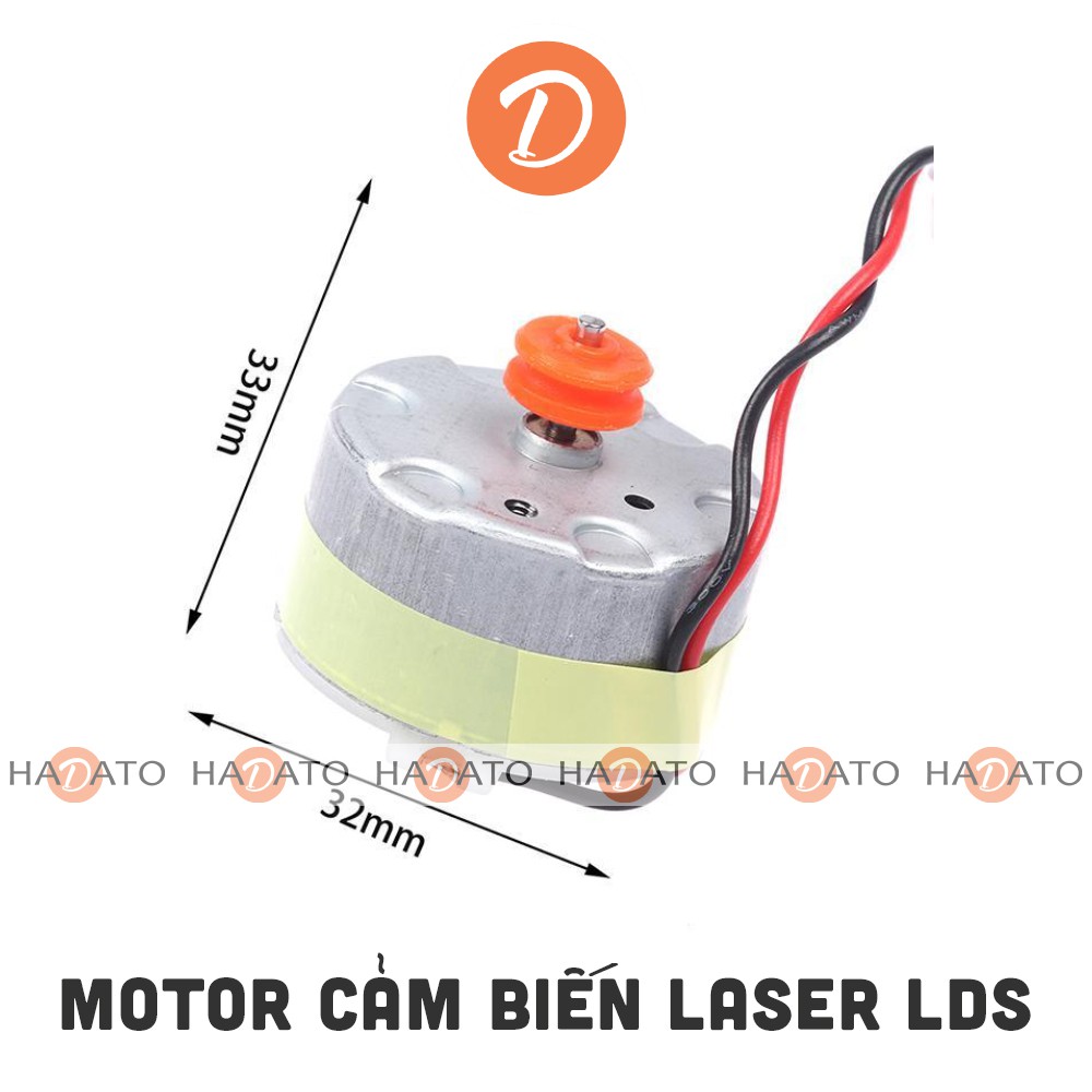 Linh kiện điện tử robot hút bụi Xiaomi, motor cảm biến LDS, dock sạc robot xiaomi, motor chổi chính, quạt hút