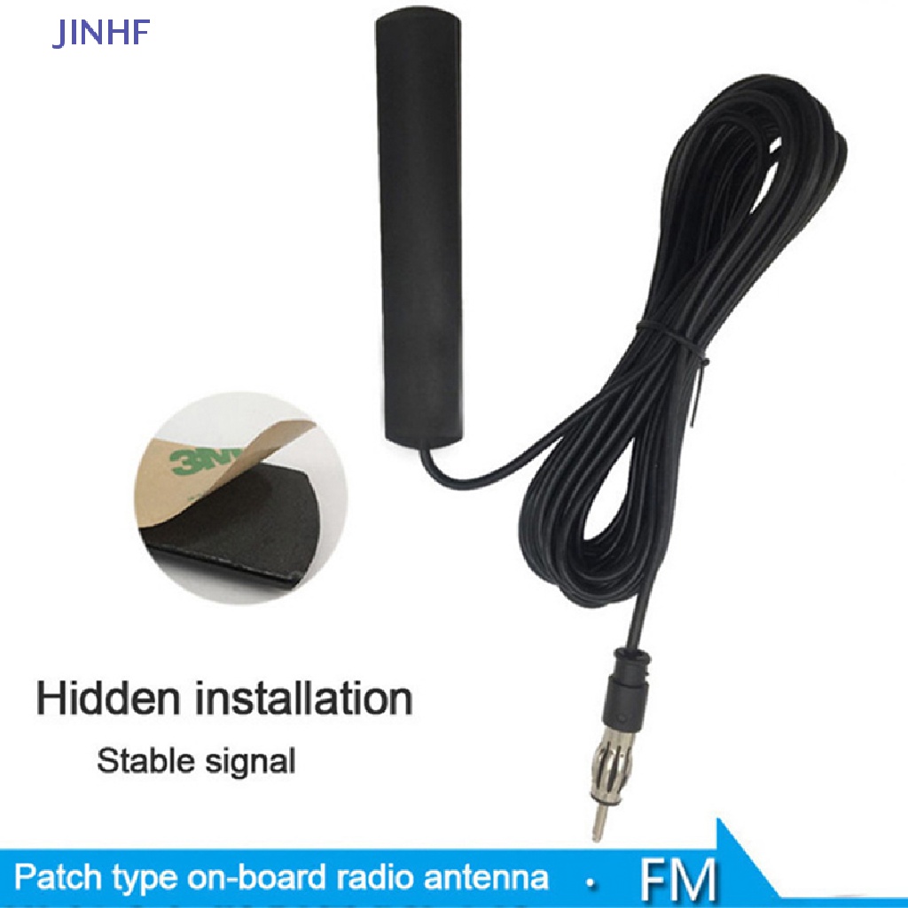 Ăng Ten Khuếch Đại Tín Hiệu FM AM Cho Xe Hơi / Tàu Thuyền JINHF