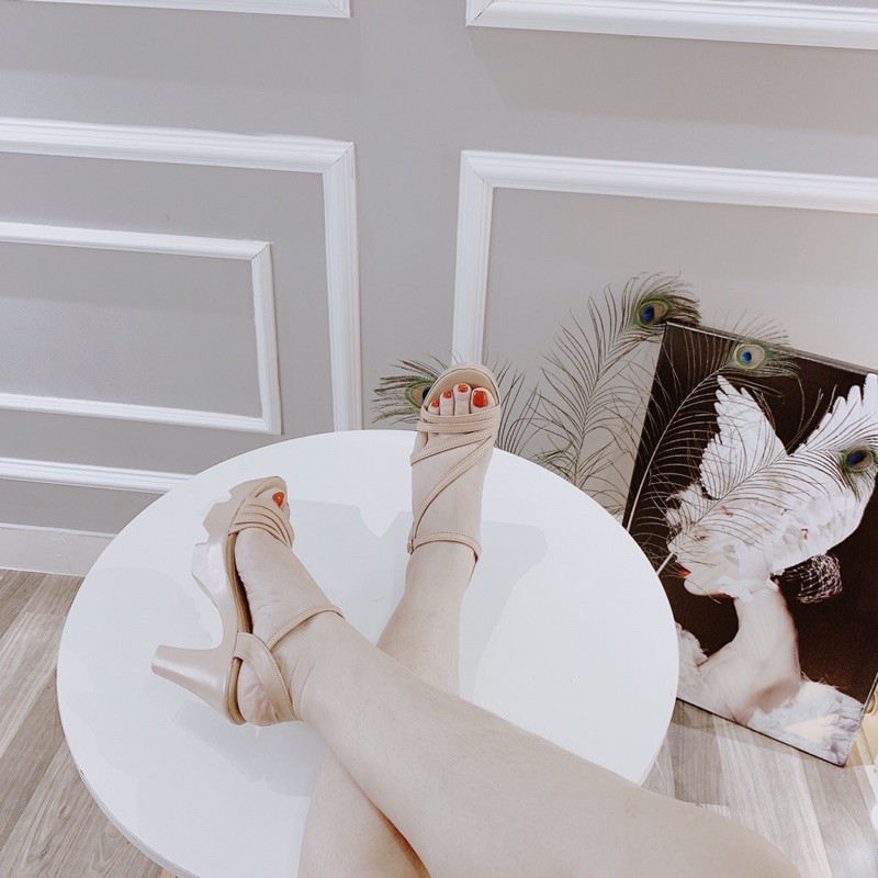 ❄️ HÀNG CÓ SẴN❄️ Sangdal quai chéo gót 10cm