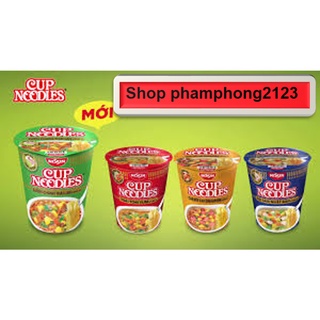 Thùng 12Ly - Mì Nissin Cup Noodles Đủ Hương Vị Lựa Chọn