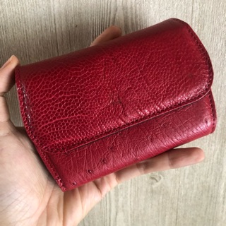 VÍ NGẮN DA ĐÀ ĐIỂU THẬT 100% (4 màu)