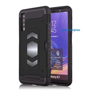 Ốp lưng Samsung Galaxy A7 2018 Titan Armor Case siêu chống sốc