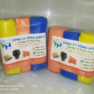 bao đựng rác sinh học TaHuPha  tự phân hủy