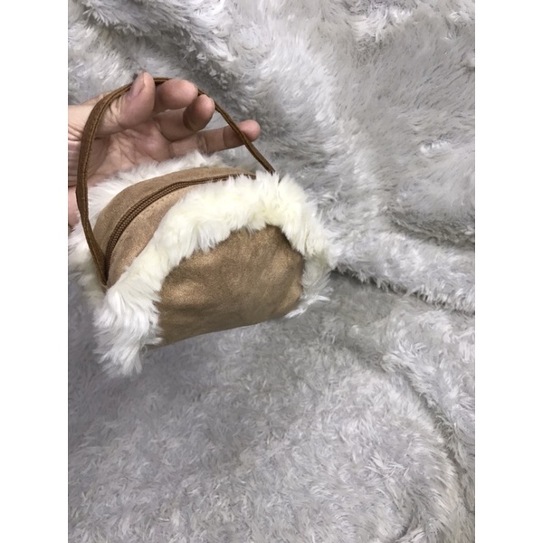 Ví si nhỏ xinh chất da lộn