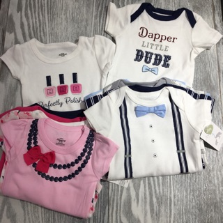 Set 5 body bé trai nhiều size (3-12 tháng)