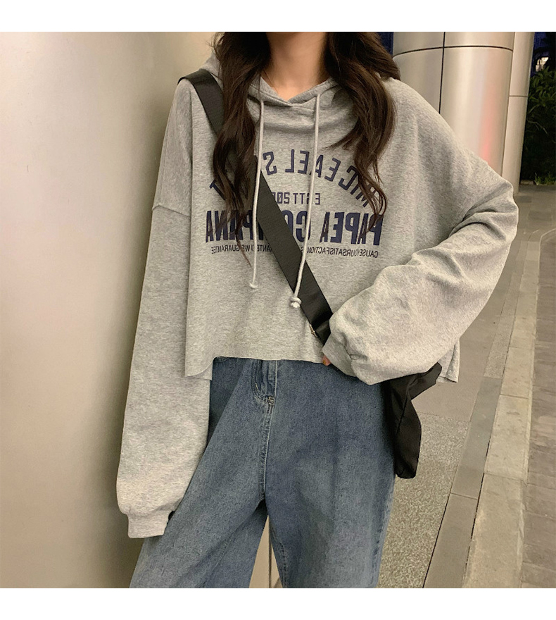 Áo Sweater Mỏng Tay Dài In Họa Tiết Thời Trang Mùa Thu Cho Nữ