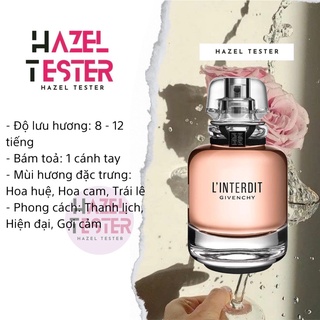 ✨ Nước Hoa Nữ dùng thử Gi.venchy L’Interdit Eau De Toilette