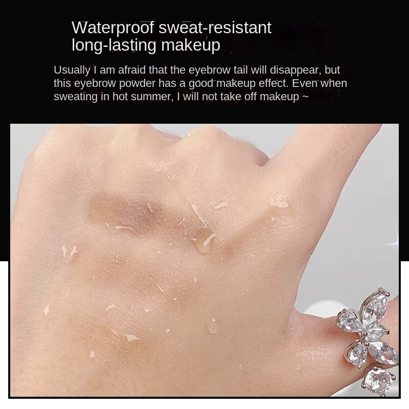 Bảng phấn trang điểm lông mày ba màu chống thấm nước và mồ hôi không phai màu dành cho nữ UNNYCLUBUNNY CLUB
 | BigBuy360 - bigbuy360.vn