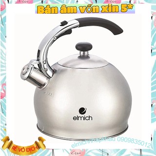 ẤM ĐUN NƯỚC ELMICH INOX 304 3L EL3373 - ấm đun nước / ấm inox - ấm nấu nước / ấm đun nước sôi -am dun inox 304