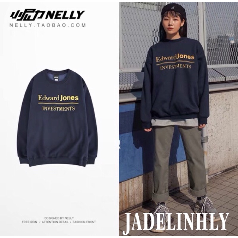 Áo sweater nelly nỉ sale (có sẵn) edward jones