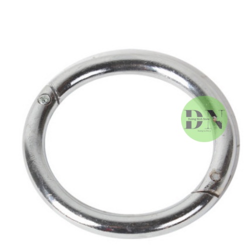 Vòng xỏ mũi bò inox 304 mặt trơn nhẵn 2 kích cỡ