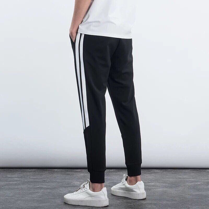 Quần jogger vải thun nỉ co giãn dày dặn