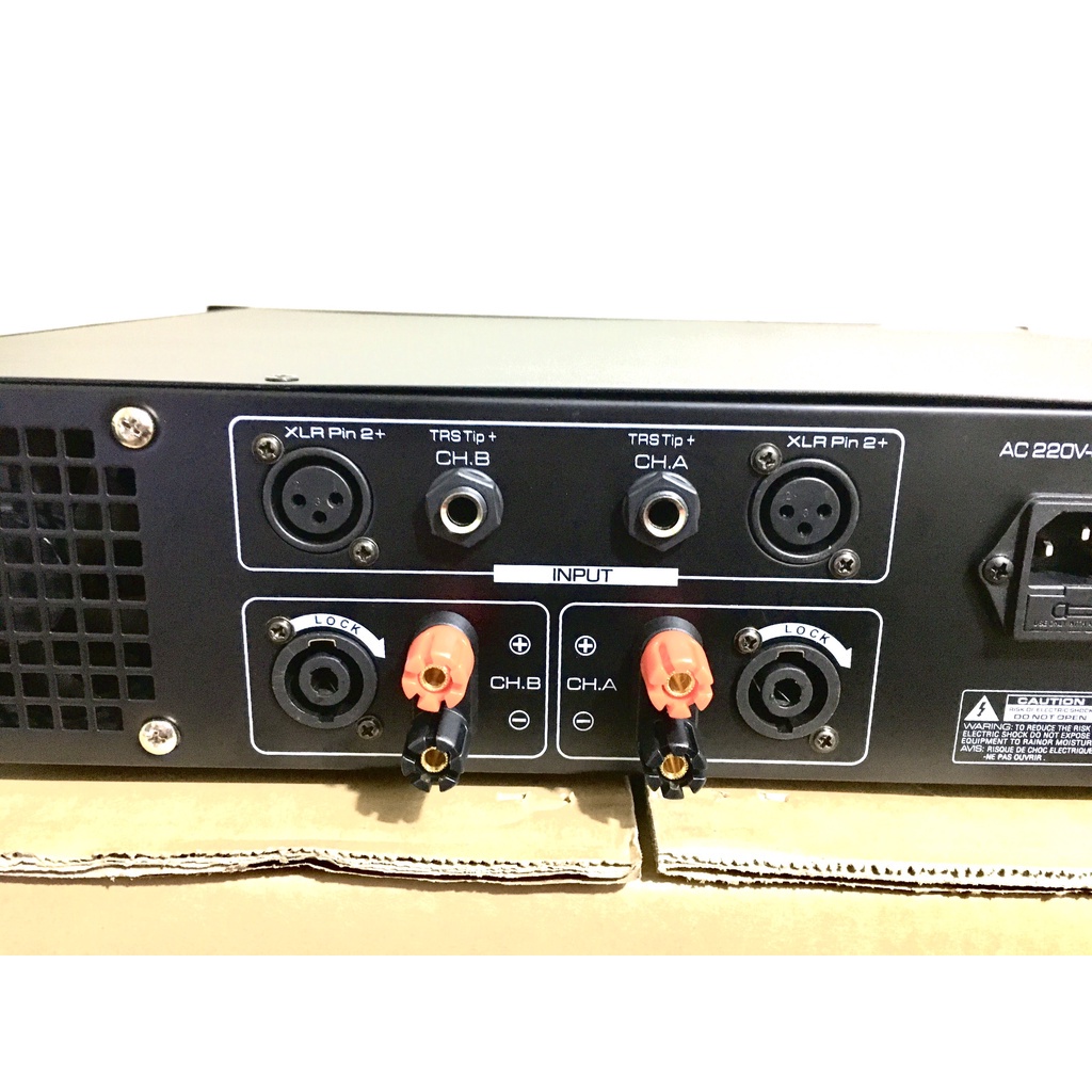 Cục đẩy công suất 2 kênh CM AUDIO CMA-750 mạch Class H 32 Sò 8 Tụ Công Suất 1600W hàng nhập khẩu 2023 Tặng jac canon
