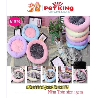 Nệm Ngủ Cao Cấp Cho Chó Mèo Thú Cưng( Giao màu ngẫu nhiên)