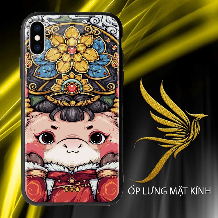 Ốp Đt Kính 6S Plus Hình Phong Thuỷ Sang Trọng SALEALLY Ip 6-/6S/6-/6S/Plus/7-/8/Plus/X/-/Xs/Max/11/11/Pro/Max