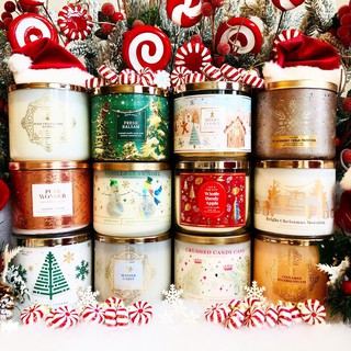 Nến thơm Bath and Body Works 3 bấc- Auth (Mỹ)