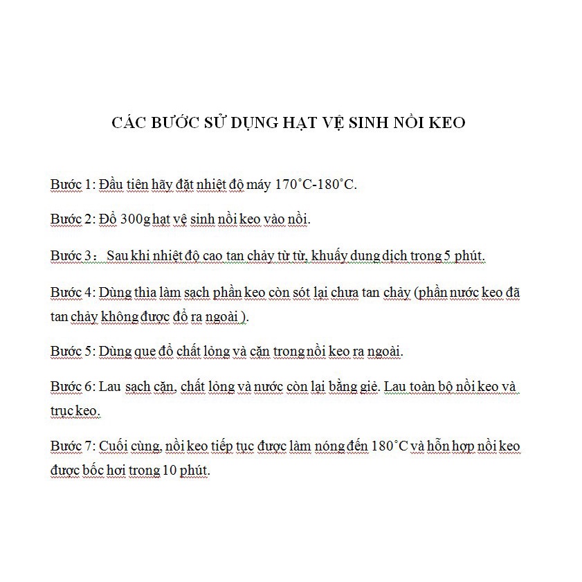 Hạt vệ sinh nồi keo máy dán cạnh 1kg.
